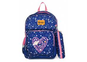 Рюкзак школьный Schoolformat Soft 2+ 17L, 270×400×130 мм, Hearts And Stars