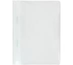 Папка-скоросшиватель пластиковая А4 «Бюрократ», толщина пластика 0,16 мм, белая Папка-скоросшиватель пластиковая А4 «Бюрократ», толщина пластика 0,16 мм, белая