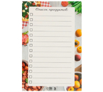 Магнит на холодильник «Список продуктов» (в виде планинга), А5 (140×210 мм)