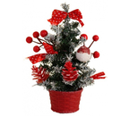 Елка декоративная настольная «Праздничная. Бантик в горох», 10×17 см Елка декоративная настольная «Праздничная. Бантик в горох», 10×17 см