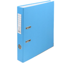 Папка-регистратор «Эко» с односторонним ПВХ-покрытием, корешок 50 мм, светло-голубой