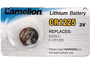 Батарейка литиевая дисковая Camelion Lithium, CR1225, 3V