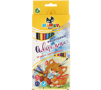 Карандаши цветные акварельные Kanzy «Мой друг котенок», 24 цвета