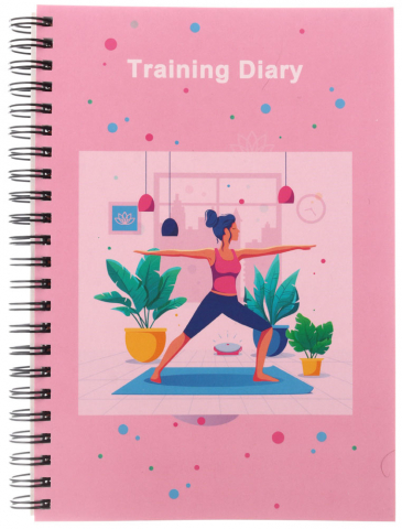 Дневник тренировок Training Diary 140×200 мм, 96 л., №1