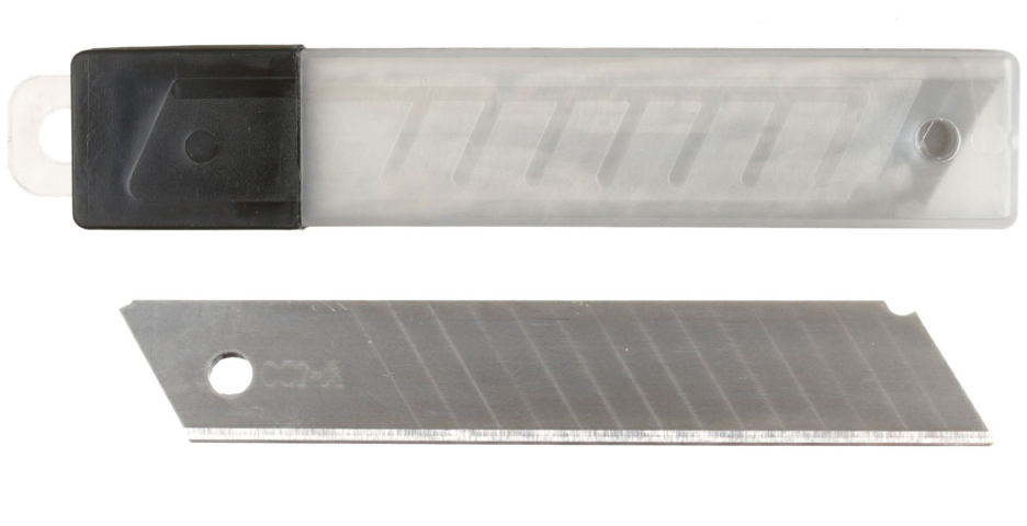 Лезвия для ножей Staff ширина лезвия 18 мм, 10 шт.