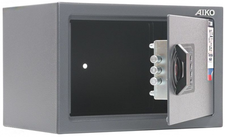 Мебельный сейф Aiko серии Т с электронным замком T-200-EL: 10,2 л