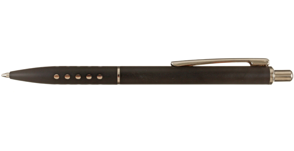 Ручка подарочная шариковая Luxor Window корпус хром/черный, синяя