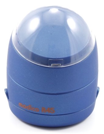 Оснастка красконаполненная Modico R-series Modico R45, диаметр оттиска печати 38-43 мм, корпус синий (без подушки)