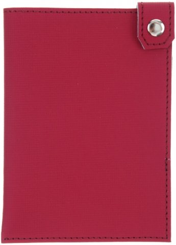 Футляр для паспорта «Кинг» 6053 100×140 мм, рифленый, розовый
