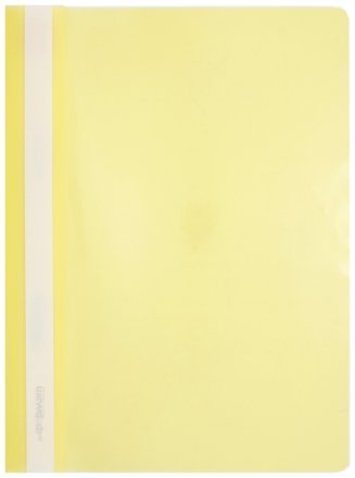 Папка-скоросшиватель пластиковая А4 inФормат толщина пластика 0,18 мм, желтый
