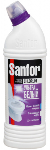 Средство для чистки Sanfor 750 г, Chlorum