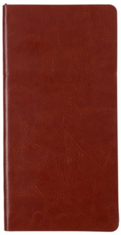 Книжка записная Smart Book 90×178 мм, 80 л., коричневая