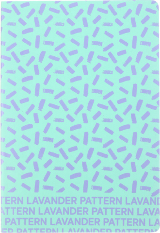Ежедневник недатированный Urban 143×210 мм, 136 л., Pattern Lavender