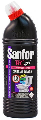 Средство для чистки Sanfor 750 г, Special Black, без хлора