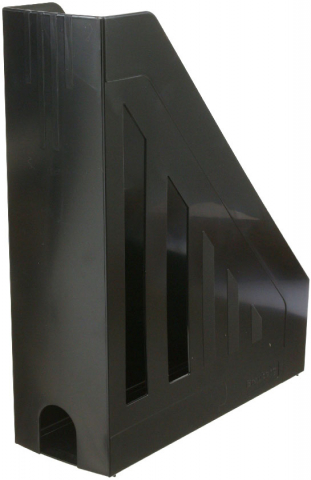 Лоток вертикальный Brauberg Contract 300×245×85 мм, черный