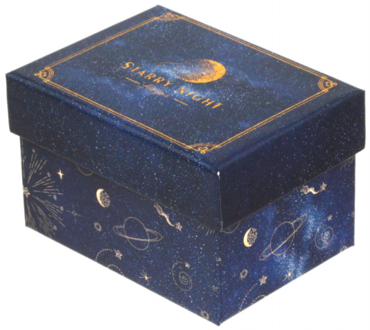 Коробка подарочная с крышкой (в собранном виде) 9×6,5×5,8 см, «Комета»