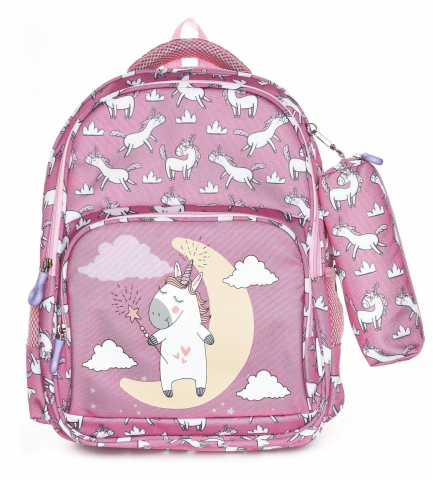 Рюкзак школьный Schoolformat Soft 2+ 17L 270×400×130 мм, Little Unicorn