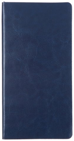 Книжка записная Smart Book 90×178 мм, 80 л., синяя