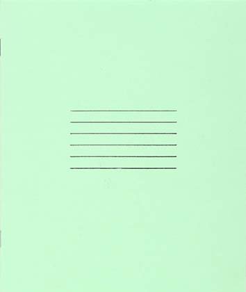 Тетрадь школьная А5, 12 л. на скобе «Гознак Борисов» 170×205 мм, крупная клетка, светло-зеленая