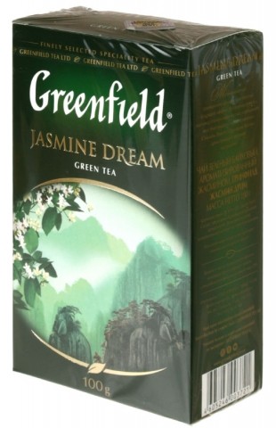 Чай Greenfield 100 г, Jasmine Dream, зеленый чай