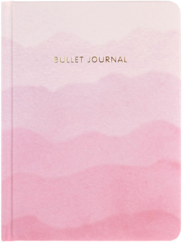 Блокнот Bullet Journal 145×195 мм, 80 л., точки, «Розовый»