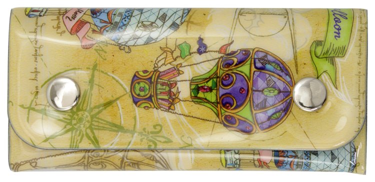 Футляр для ключей сувенирный «Феникс Презент» 10,2×5 см, «Воздушный шар»