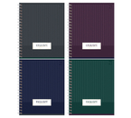 Тетрадь общая А5, 80 л. на гребне BG Minimal, 160×205 мм, клетка, ассорти Тетрадь общая А5, 80 л. на гребне BG Minimal, 160×205 мм, клетка, ассорти