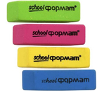Ластик SchoolFormat Splash, 15×55 мм, ассорти (цена за 1 шт.) Ластик SchoolFormat Splash, 15×55 мм, ассорти (цена за 1 шт.)