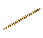 Ручка подарочная шариковая автоматическая Meshu Gold, корпус золотистый, стержень синий Ручка подарочная шариковая автоматическая Meshu Gold, корпус золотистый, стержень синий