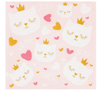 Салфетки сервировочные Sima-Land, 33×33 см, 20 шт., «Котенок Принцесса» Салфетки сервировочные Sima-Land, 33×33 см, 20 шт., «Котенок Принцесса»