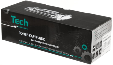 Тонер-картридж Tech CB435A/436A/CRG712/713, ресурс 1500 страниц, черный