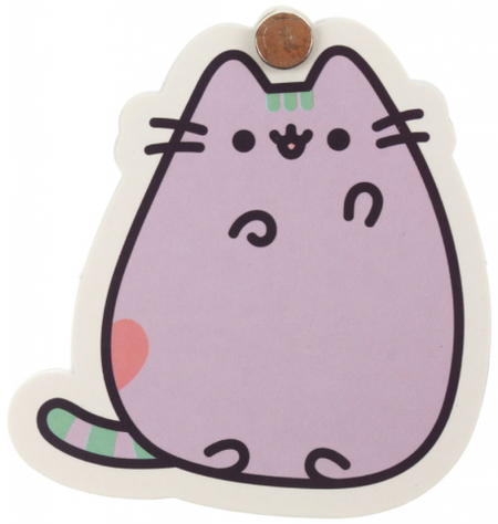 Блокнот на заклепке Pusheen, 75*80 мм, 50 л.