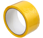 Клейкая лента упаковочная цветная Silwerhof, 48 мм×40 м, толщина ленты 45 мкм, желтая