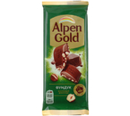 Шоколад Alpen Gold, 80 г, «Фундук», молочный шоколад