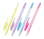 Ручка шариковая Brauberg X-333 Pastel, корпус тонированный ассорти, стержень синий Ручка шариковая Brauberg X-333 Pastel, корпус тонированный ассорти, стержень синий