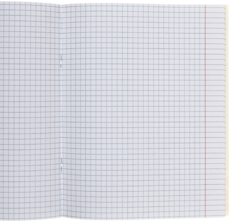 Тетрадь предметная А5, 40 л. на скобе «Волна», 163*203 мм, клетка, «Геометрия»