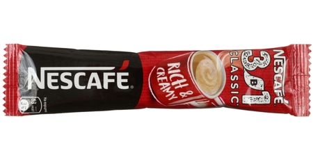 Кофе растворимый Nescafe 3в1, 14,5 г, «Классический», в стике