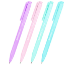 Ручка шариковая автоматическая одноразовая Brauberg Trios Pastel Color, корпус ассорти, стержень синий Ручка шариковая автоматическая одноразовая Brauberg Trios Pastel Color, корпус ассорти, стержень синий