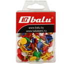Кнопки Balu, диаметр 10 мм, 50шт., цветные Кнопки Balu, диаметр 10 мм, 50шт., цветные