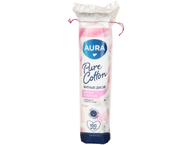 Диски ватные косметические Aura Beauty