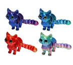 Игрушка пластиковая подвижная «3Д-печатная игрушка. Котик», 15×4×6 см, ассорти Игрушка пластиковая подвижная «3Д-печатная игрушка. Котик», 15×4×6 см, ассорти