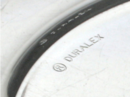 Тарелка стеклянная обеденная Duralex, 23,5 см, прозрачная
