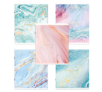 Тетрадь общая А5, 48 л. на скобе Pastel Marble, 163×202 мм, клетка, ассорти Тетрадь общая А5, 48 л. на скобе Pastel Marble, 163×202 мм, клетка, ассорти