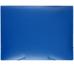 Папка пластиковая на резинке А3 «Бюрократ», толщина пластика 0,7 мм, синяя Папка пластиковая на резинке А3 «Бюрократ», толщина пластика 0,7 мм, синяя