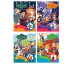 Раскраска А5 «Три совы», 4 л., «Волшебник Изумрудного города, ассорти Раскраска А5 «Три совы», 4 л., «Волшебник Изумрудного города, ассорти