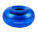 Диспенсер для скрепок магнитный OfficeSpace, 68×40 мм, тонированный синий Диспенсер для скрепок магнитный OfficeSpace, 68×40 мм, тонированный синий