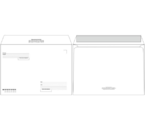 Конверт почтовый 229×324 мм (С4), силикон, с подсказкой «Кому-куда» Конверт почтовый 229×324 мм (С4), силикон, с подсказкой «Кому-куда»