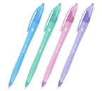 Ручка шариковая автоматическая Brauberg Dual Color, корпус ассорти, стержень синий Ручка шариковая автоматическая Brauberg Dual Color, корпус ассорти, стержень синий