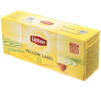 Чай Lipton Yellow Label Tea, 50 г, 25 пакетиков, черный чай