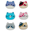 Брошь «Мордочка котёнка», 2,7 см, ассорти Брошь «Мордочка котёнка», 2,7 см, ассорти